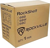 Rockville RockShelf 68C Classic 6.5″ Home Bookshelf Speakers — image 9
