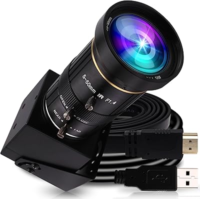 ELP USB4KCAM01H 4K USB/HDMI Camera (5-50mm 10X Zoom)