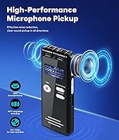 NekSide 64GB Digital Voice Activated Recorder — image 3