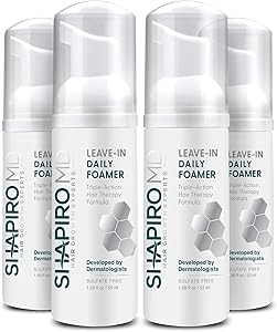 Shapiro MD Hair Growth Experts Leave-In Daily Foam - 4 Month Supply Review