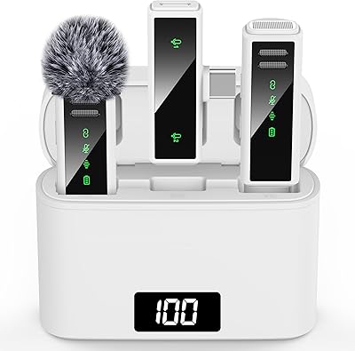 VEZQUA Wireless Lavalier Microphone