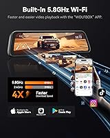 WOLFBOX G840S 12″ 4K Mirror Dash Cam — image 4