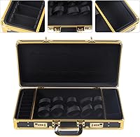 DNYSYSJ Barber Carrying Case, Black with Golden Trim — image 4