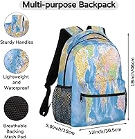 Globe World Map Backpack — image 2