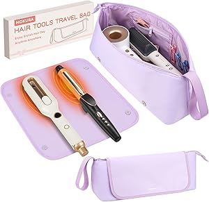 MOKURA Hot Hair Tools Travel Bag with Heat Resistant Mat Review