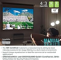 Elite Screens Manual Series M135XWH2 135-inch 16:9 Pull Down Projector Screen — image 4