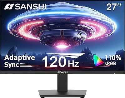 SANSUI ES-27F2 27-Inch FHD 120Hz Monitor