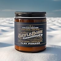 Battle Born Grooming Co Volumizing Hair Clay Pomade, 4 oz — image 7