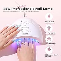 Glamonade Acrylic Nail Kit with 48W Nail Lamp and Drill — image 6