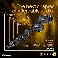 Pioneer TS-A1601C 6.5” A-Series Plus Component Speakers — image 6