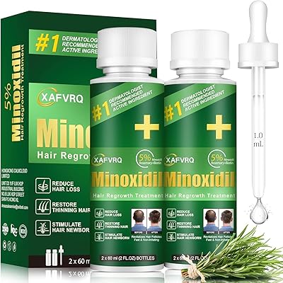 Pipuxi 5% Minoxidil Hair Growth Serum for Men & Women