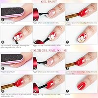 SAVILAND 36 Colors Gel Paint Kit — image 7