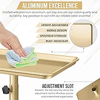 JayGlobal Gold Salon Tray On Wheels — image 5