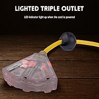 EP Retractable Extension Cord Reel 75ft 14 AWG 3C SJTOW — image 5