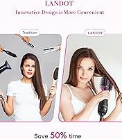 LANDOT Hair Dryer Brush Blow Out Brush — image 3