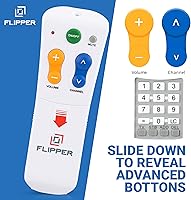 Flipper Big Button Universal TV Remote — image 7