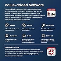 Transcend StoreJet 25C3N 2TB Portable External Hard Drive — image 9