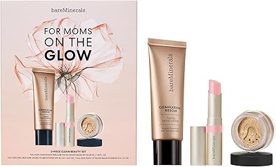 bareMinerals 3-Piece Clean Beauty Gift Set, Tan Amber