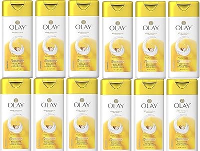 Olay Body Wash Ultra Moisture with Shea Butter 3 oz (12 Pack)