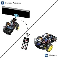 LAFVIN Smart Robot Car 2WD Chassis Kit with Ultrasonic Module R3 Board — image 3