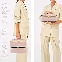 LUXJA Detachable 2 Layers Nail Polish Organizer - Pale Rose — image 6