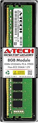 A-Tech 8GB DDR4 2133 MHz UDIMM RAM