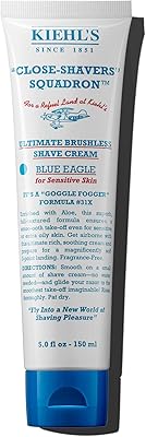 Kiehl's Ultimate Brushless Shave Cream Blue Eagle, Unscented, 5oz