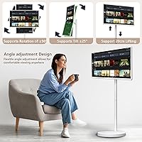 OFD 21.5-inch Portable TV on Wheels — image 6