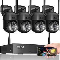 CKK Wireless Security Camera System 4pcs 3MP PTZ — image 1