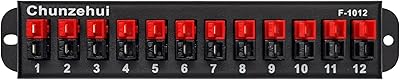 Chunzehui F-1012 12-Position 45A Power Distribution Block Module