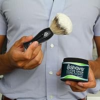 eShave Shaving Cream for Men, Verbena Lime 6oz — image 3