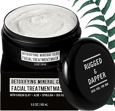 RUGGED & DAPPER Premium Face Mask for Men 5.5oz