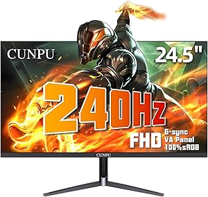 CUNPU 24-inch 240Hz Gaming Monitor Review