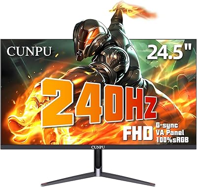 CUNPU 24-inch 240Hz Gaming Monitor