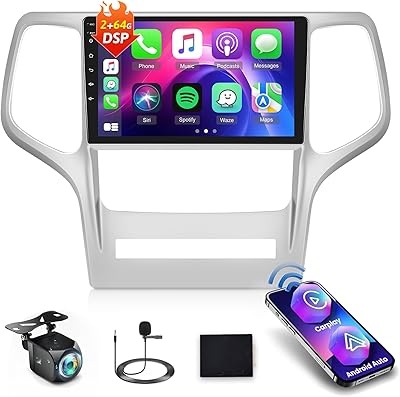 NHOPEEW Jeep Grand Cherokee 2008-2013 Car Stereo 9-inch