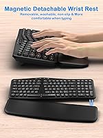 E-YOOSO Ergonomic Wireless Keyboard and Mouse Combo — image 3