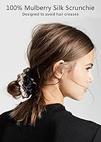 LaCourse 100% Mulberry Silk Bonnet - Pink + Ivory — image 6