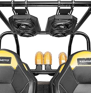 KEMIMOTO UTV Sound System 6.5 Inch Speakers Review