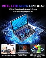 KOOFORWAY BP8 8-inch 2-in-1 Mini Laptop, 12GB RAM, 1TB SSD — image 2