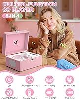 DANFI AUDIO DF CD-001PINK CD Player with Bluetooth — image 6