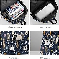 Cute Cats Backpack for Women 16.9-inch Travel Casual Laptop Backpack — image 3