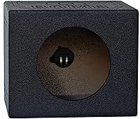 Q Power QBOMB10S 10″ Sealed Car Subwoofer Sub Box Enclosure — image 5