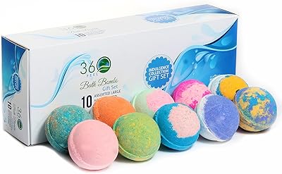 360Feel Bath Bombs Gift Set - Set of 10