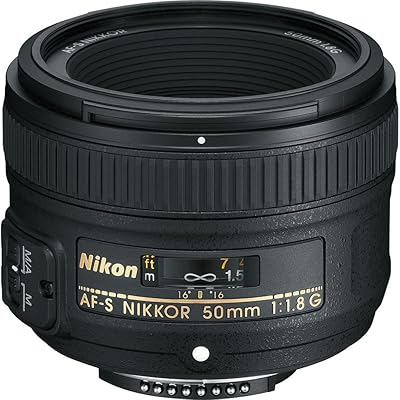 Nikon AF-S FX NIKKOR 50mm f/1.8G Lens