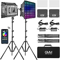 GVM 680 RGB LED Video Light with Stand Kit — image 1