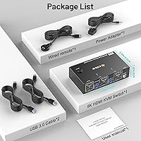 MLEEDA 8K Dual Monitor KVM Switch — image 9
