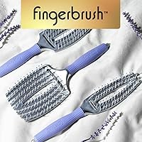 Olivia Garden Finger Brush Scalp-Hugging & Vented Paddle Hair Brush FB-SM (Small) — image 6