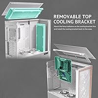 Antec Flux Pro White Full-Tower PC Case — image 14