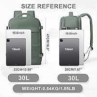 coowoz Large Travel Backpack 30L for Women and Men — image 3