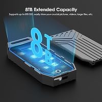 WAVLINK 40Gbps PCIe NVMe SSD Enclosure 8TB — image 3